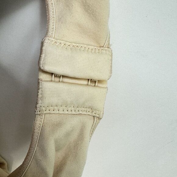 SHAPERX Bodysuit Tummy Control Shapewear Bodysuit S/M Beige STYLE 5213 NEW! - Picture 6 of 12